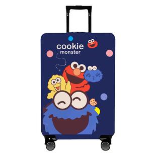 行李箱保护套弹力布加厚耐磨旅行箱拉杆箱套防尘罩20/24/28寸防水