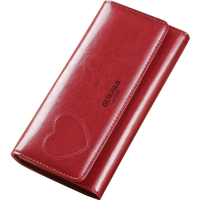 真皮时尚风百搭卡包大容量多功能