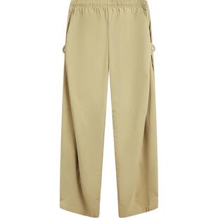 李宁C位裤丨气球裤男2026新款宽松裤子春季休闲直筒梭织运动裤男