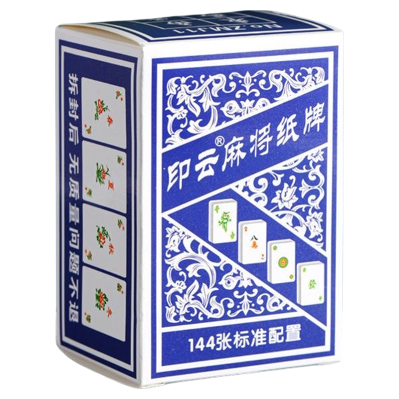 纸牌麻将牌扑克旅行纸麻将加厚