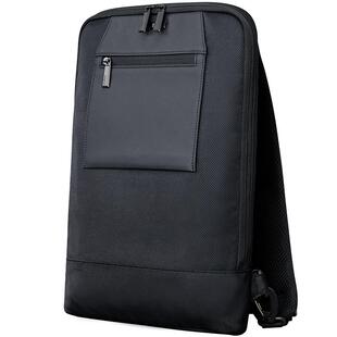 VoyLux超薄16寸电脑双背包轻商务上班通勤牛皮拼接防泼水减震背包