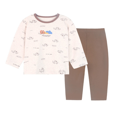 衣拉拉2025男童新舒绒棉保暖套装