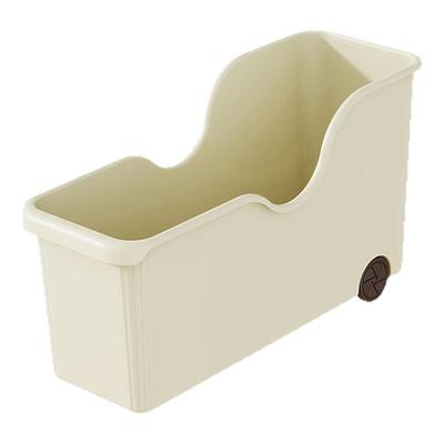 厨房锅具收纳盒调味料整理带滑轮