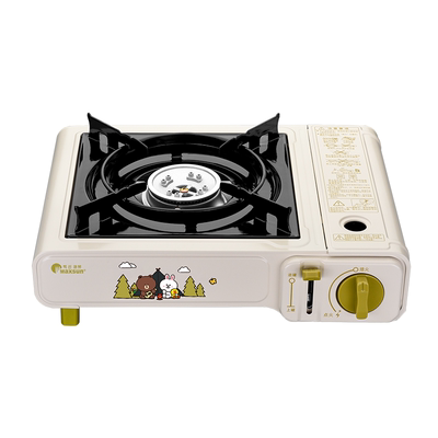 脉鲜布朗熊高颜值防爆户外防风炉