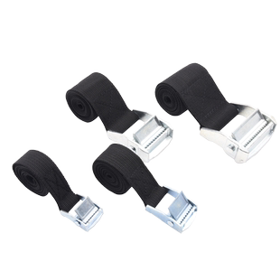 黑色丙纶PP捆扎带行李书籍箱包拉紧固定简易货物收紧绳器压扣绑带