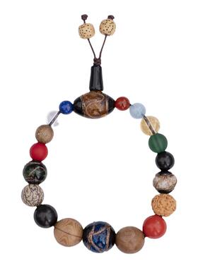 情侣香灰琉璃文玩佛珠