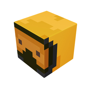 【2CM素材散件】我的世界磁力方块拼搭积木磁吸周边磁铁mc大颗粒