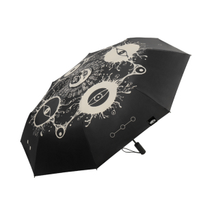 rabbituu联名不周仙【万物归一】自动伞雨伞男女遮阳伞晴雨伞礼盒