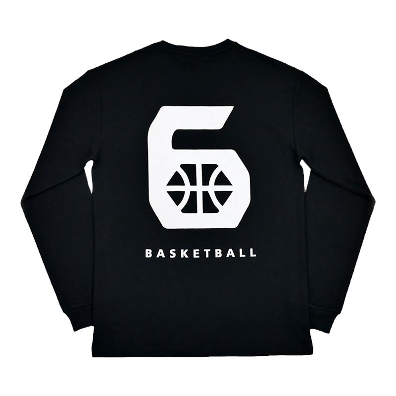 【第六区】BASKETBALL系列美式运动纯棉长袖T恤冬季新款训练卫衣