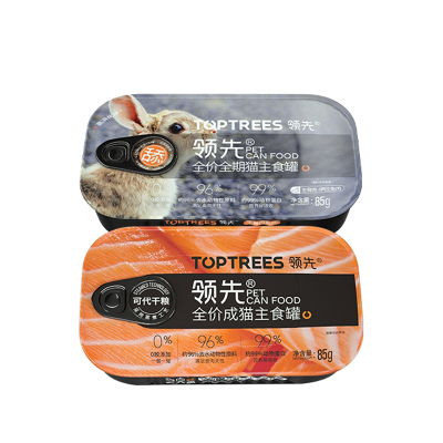 toptrees领先猫主食罐85g*2尝鲜