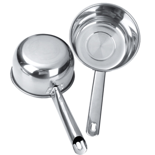 加厚不锈钢水勺子长柄水瓢家用厨房水舀子舀水瓢子汤勺水漂当煮锅