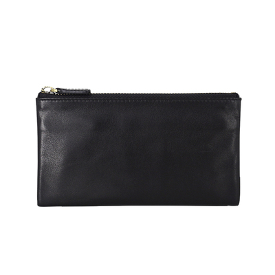 夏季日韩头层牛皮零钱包拉链男士