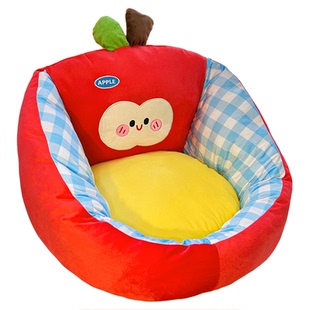 懒人沙发地上坐垫靠背垫一体居家卧室懒人椅实用屁垫防滑可拆卸