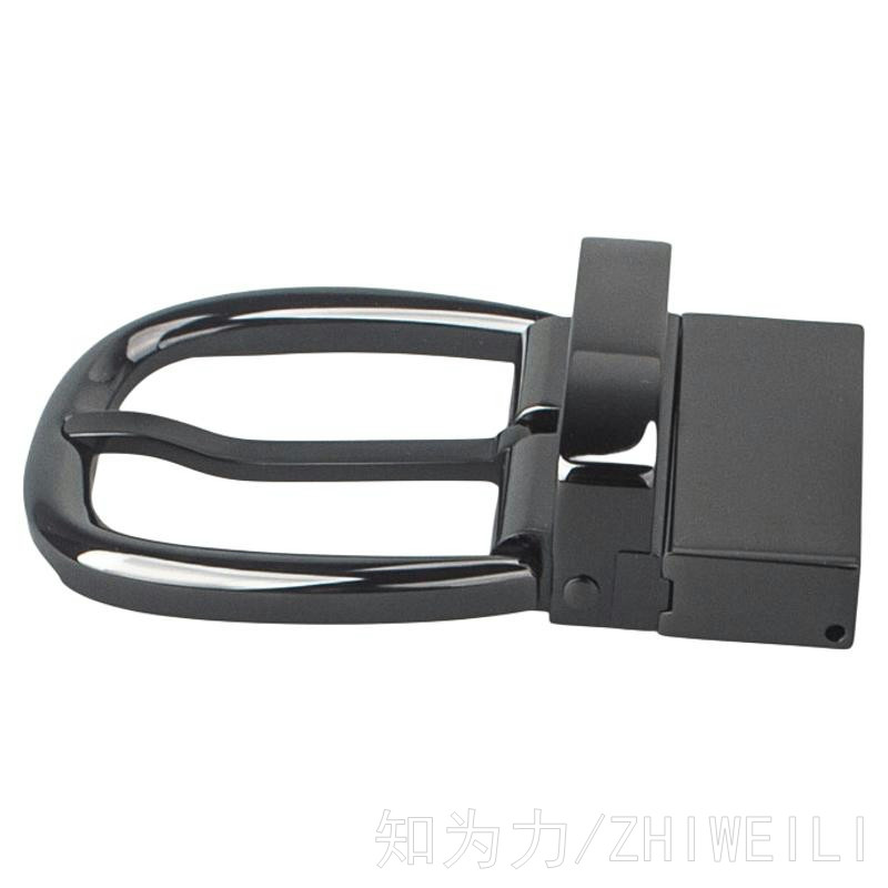 纯铜男士款针式单卖皮带扣知为力