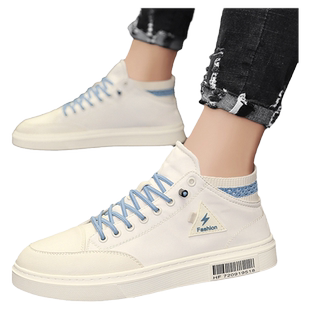 男鞋帆布鞋2026年新款春季薄款板鞋一脚蹬男款防滑布鞋小白休闲鞋