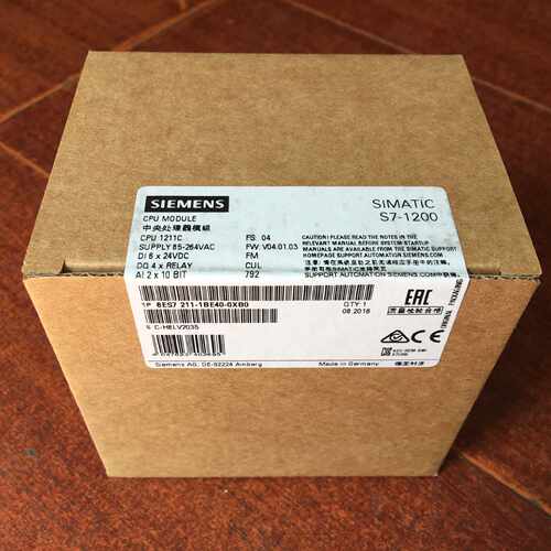 议价6ES7211-1BE40-0XB0西门子S7-1200 CPU 1211C 6ES72111BE400X