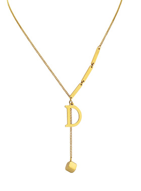 钛钢项链女不掉色女防过敏超仙