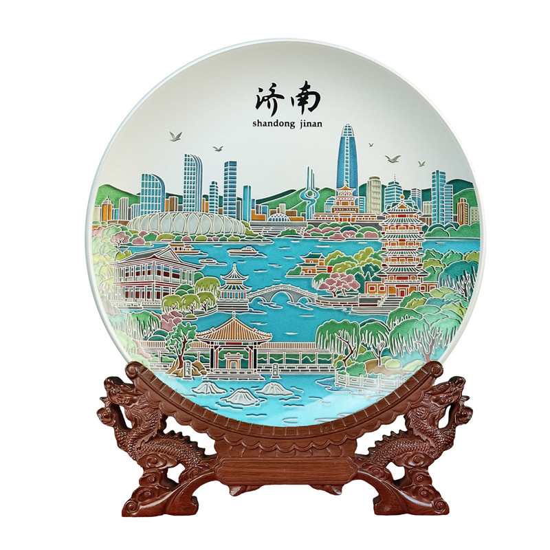 雅琅晶济南城市纪念品乔迁上市礼