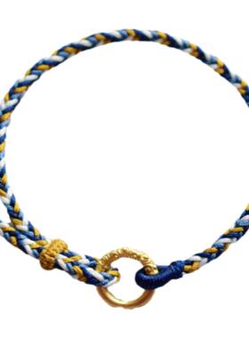 【金雀】金环可调节手绳编织diy