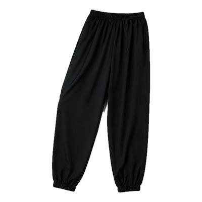 秋季新款太极裤练功裤男太极拳晨练武术功夫裤宽松舞蹈灯笼裤女