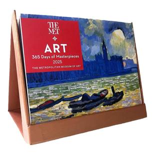 艺术台历 大都会艺术博物馆 2026年日历 每天一页 Art: 365 Days of Masterpieces Day-To-Day Calendar 进口英文原版 MET新年礼物