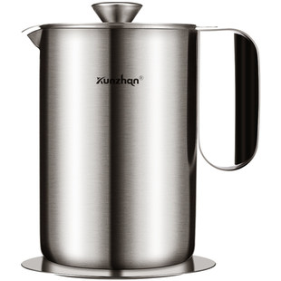 304不锈钢油壶带滤网可过滤油渣家用厨房装油瓶大容量食用油罐壸