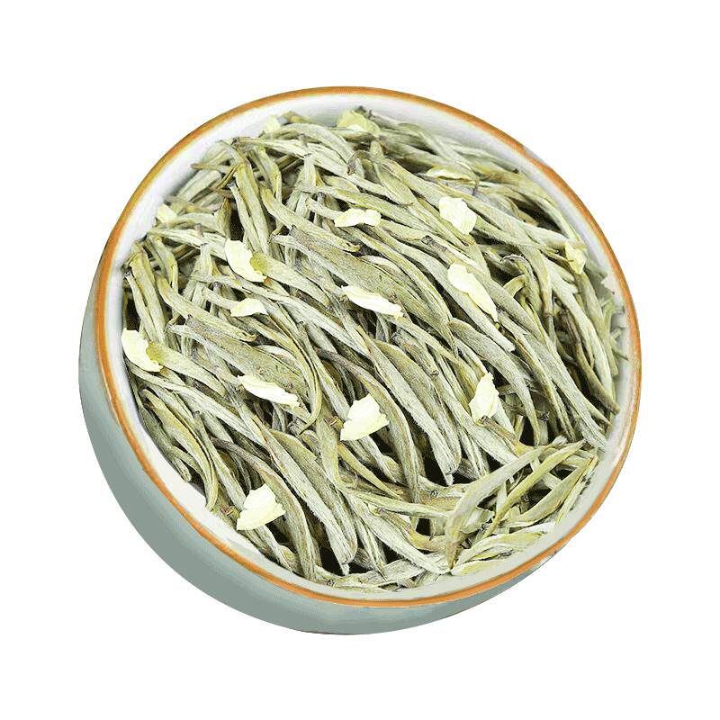 2026新茶特种级茉莉花茶银针王正品浓香型大白毫银针茶叶500g