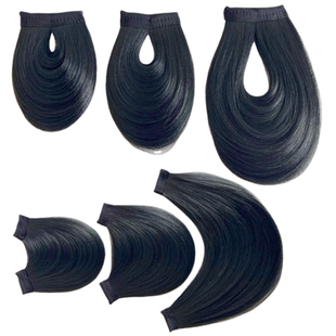 汉服假发宋制云鬓假发cosdiy云间巧额团髻在水一方