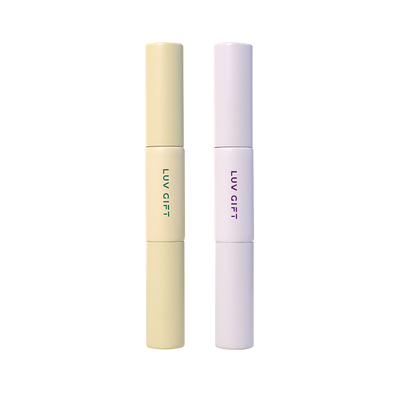 爱物极物多功能便携双头带盖唇刷