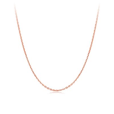 周大福SOINLOVE指针18K金素链