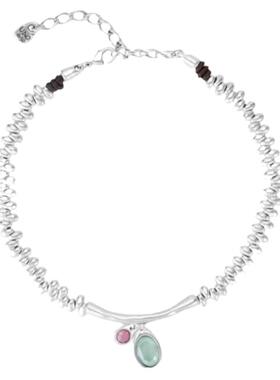 unode50水晶项链欧美小众礼物