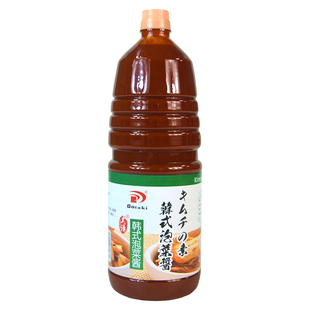 大滝韩国泡菜酱日韩料理泡菜素腌制泡菜火锅汤底寿司料理1.8L包邮