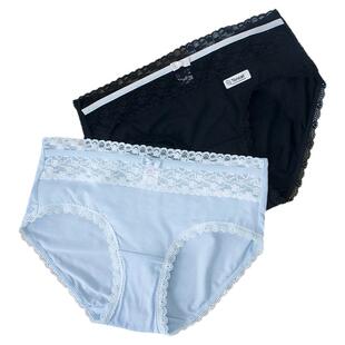全店任选【128元5条】 68三角内裤女7A抑菌中腰莫代尔包臀纯棉裆