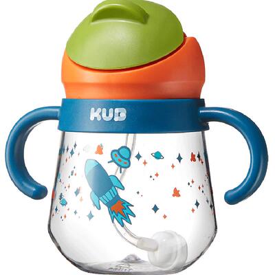 KUB可优比婴儿吸管杯不喷不呛