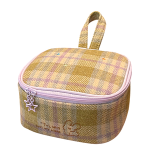 化妆包大容量立体手提2025新款护肤品洗漱包女便携式外出分区收纳