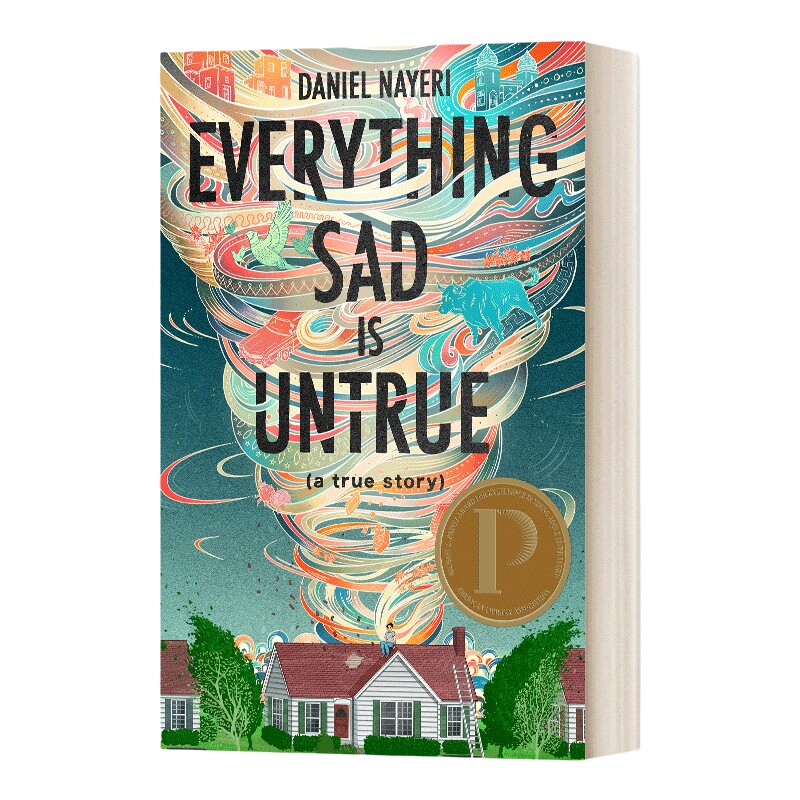 英文原版 所有的悲伤都是不真实的 Everything Sad Is Untrue 青少年英语阅读物 成长真实故事 励志治愈 英文版 进口英语原版书籍