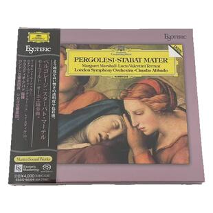 现货包邮 ESOTERIC  佩尔戈莱西 圣母悼歌 阿巴多指挥 1SACD 芝加哥交响乐团 ESSG90304原装进口