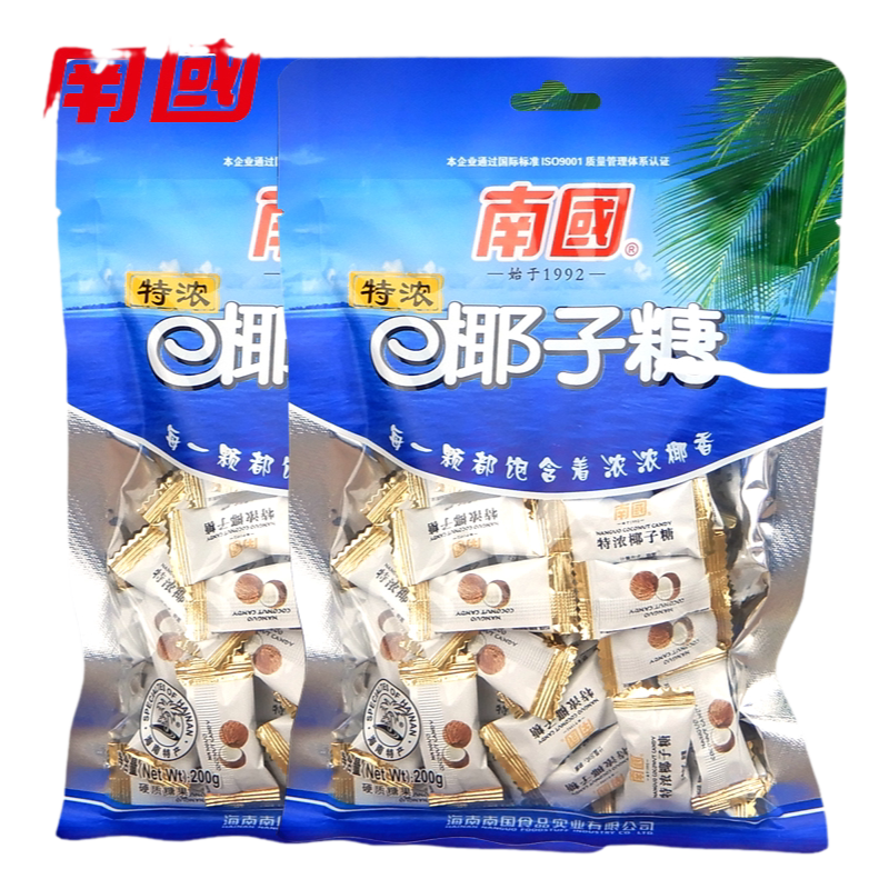 喜糖200g南国特浓椰子糖