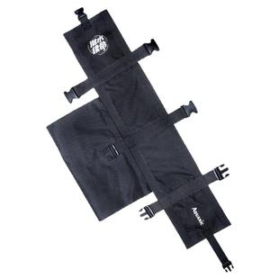 aquanic自由潜碳纤维长脚蹼可折叠卡扣收纳可登机脚蹼包放行李箱