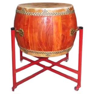 正宗椿木黄牛皮大鼓白茬战鼓真牛皮高音锣鼓堂鼓道士寺院用法器鼓