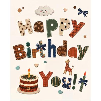 2岁男孩女童生日布置背景墙拍照