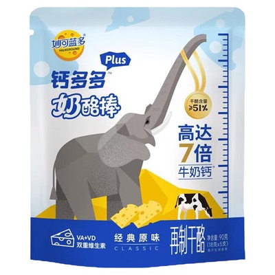 妙可蓝多钙多多奶酪棒51%干酪90g