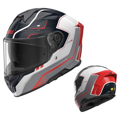 两只小蜜蜂3c认证摩托车全盔男机车巡航拉力盔赛车头盔女四季通用