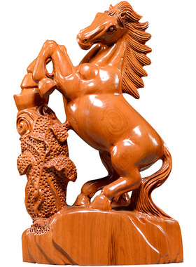 刺史风水十二生肖马到成功工艺品