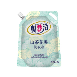 【良物说鸭鸭甄选】奥梦洁山茶花香洗衣液超浓缩250ml加水速溶3KG