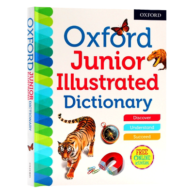 进口英文原版正版 牛津少儿英语图解词典 英文原版工具书 Oxford Junior Illustrated Dictionary 儿童初级词典 英英字典