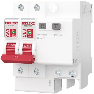 德力西漏电保护器deb9电闸32a