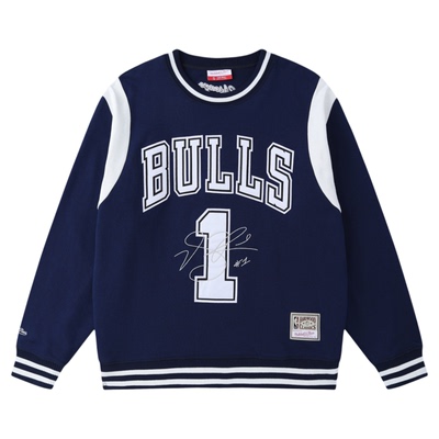 MN罗斯球衣退役1号公牛队卫衣男