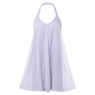 【Twelve】露思同款~性感挂脖吊带睡裙纯欲露背无袖蓬蓬裙可外穿