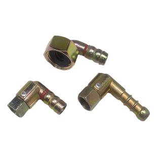 燃气灶万向弯头4分软管接进气管连接煤气灶炉具灶具90度接头配件